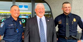 President Reardon visits CBP Dulles